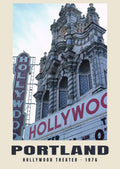 Hollywood Theater, Portland, 1976 — Historischer Fotodruck