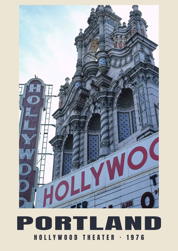 Hollywood Theater, Portland — 1976 · Historischer Fotodruck