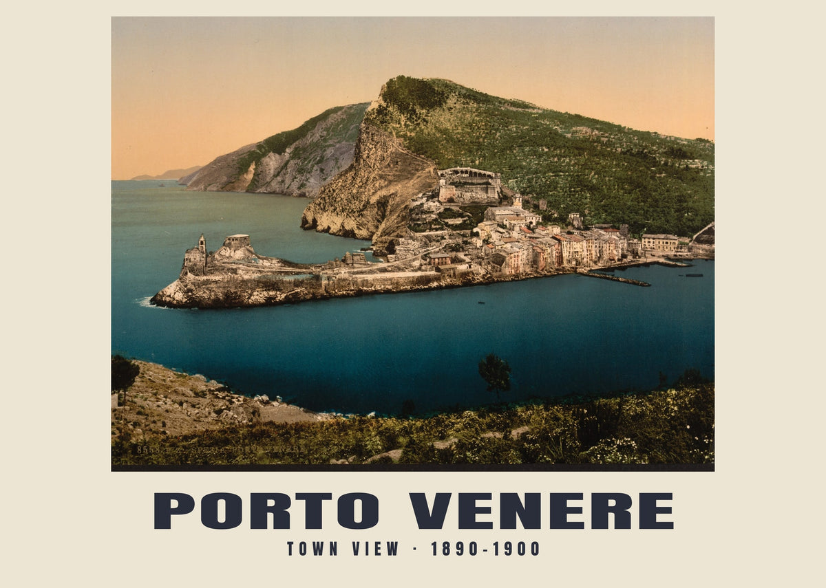 Stadtansicht, Porto Venere, 1890–1900