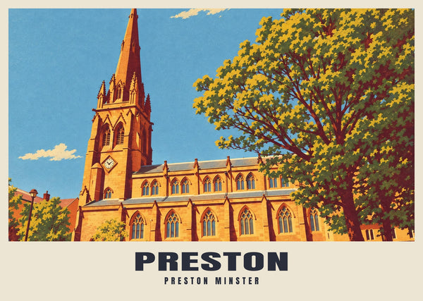 Preston Minster Poster