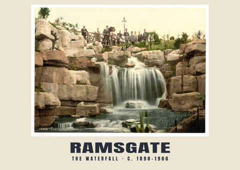 Wodospad, Ramsgate, ok. 1890–1900 Heritage Print