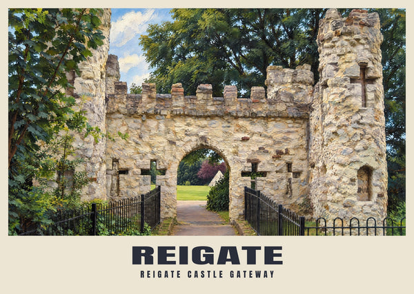 Reigate Castle Gateway Poster