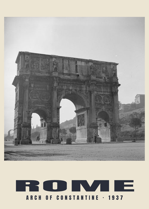 Arco di Costantino, Roma, 1937