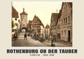 Plönlein, Rothenburg ob der Tauber, 1890–1900 heritage photograph