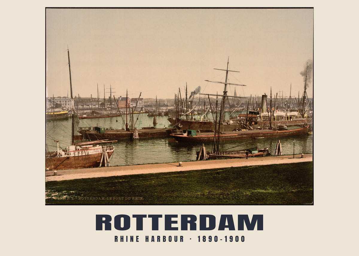 Port du Rhin, Rotterdam, 1890–1900