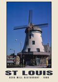 Bevo Mill Restaurant, St Louis — Historic photograph print, 1988