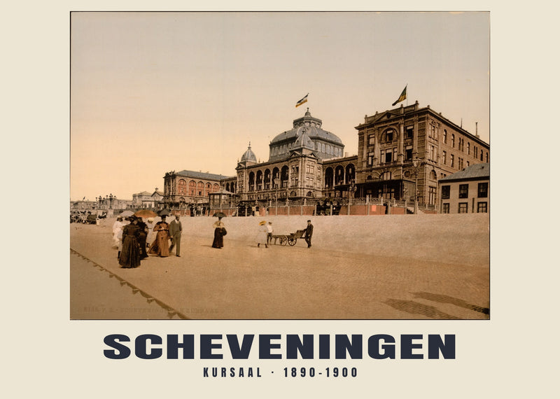 Kursaal, Scheveningen — 1890–1900 · Tirage photochrome ancien
