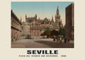 Plaza del Triunfo und Kathedrale, Seville, 1890