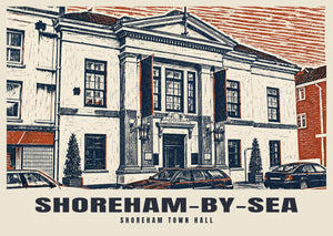 Shoreham Town Hall, Shoreham-by-Sea Poster