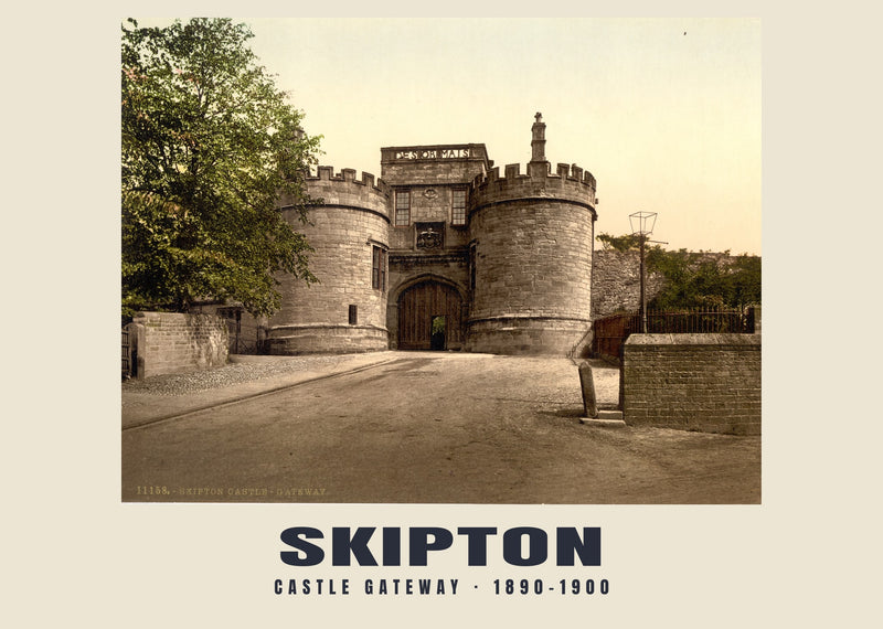 Brama zamkowa, Skipton — 1890–1900