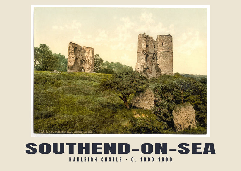 Hadleigh Castle, Southend-on-Sea, c. 1890–1900 Heritage Print