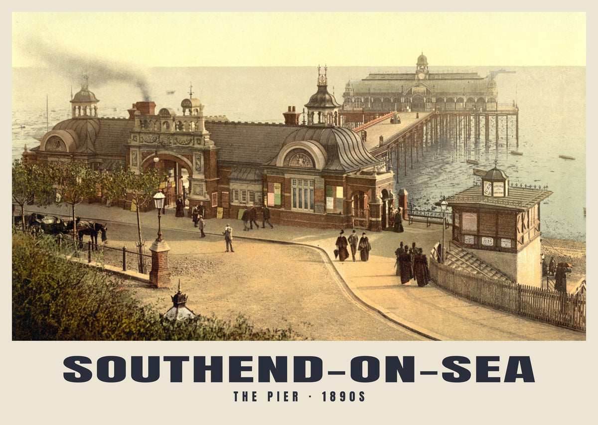 The Pier, Southend-on-Sea, 1890s heritage photograph