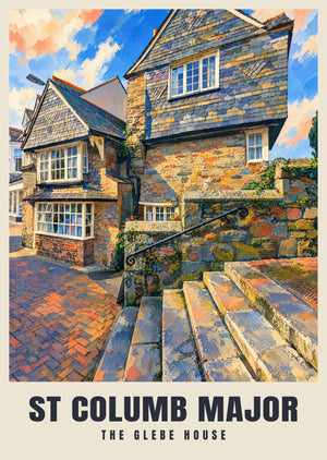 The Glebe House, St Columb Major Poster