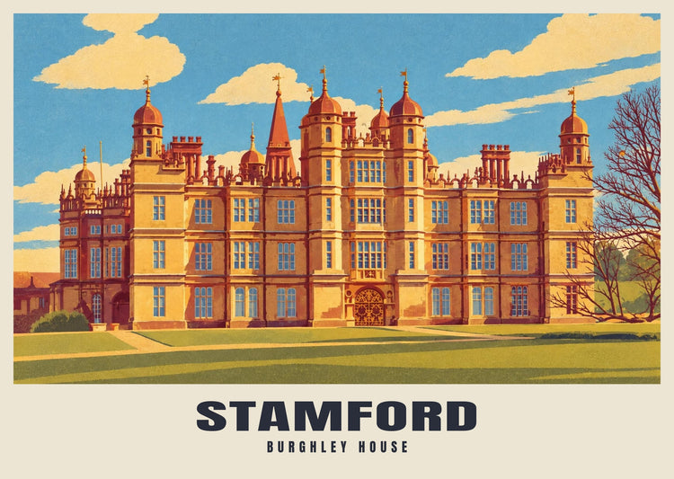 Burghley House, Stamford Poster