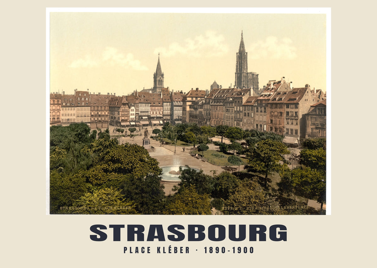 Place Kléber, Strasbourg, 1890–1900