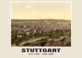 City View, Stuttgart, 1890–1900 heritage photograph