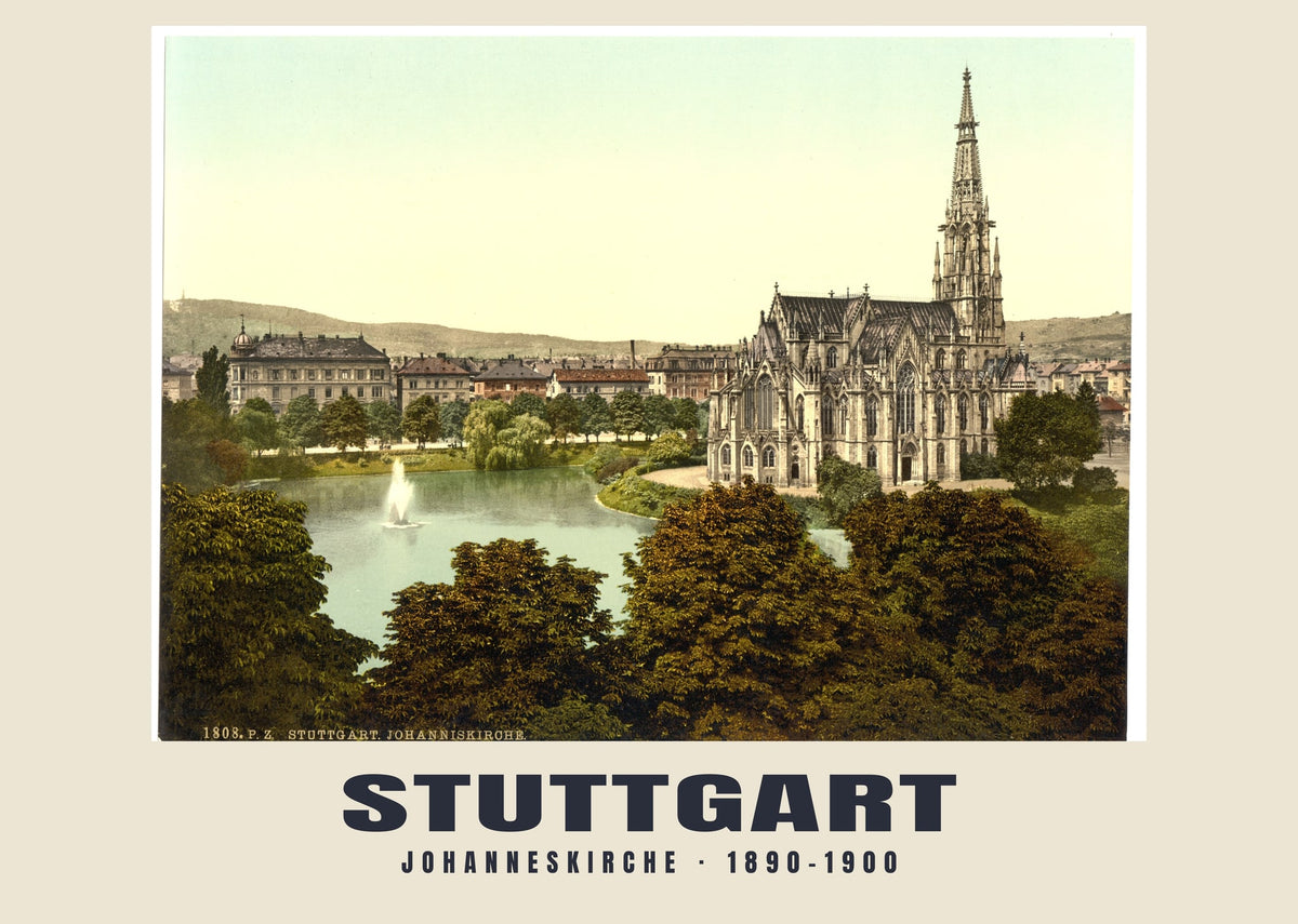 Johanneskirche, Stuttgart, 1890–1900