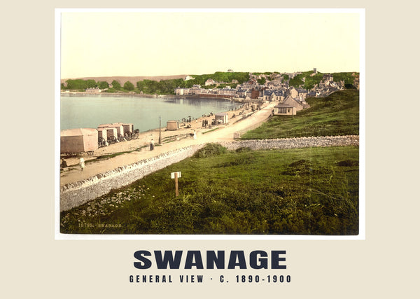 General view, Swanage, c. 1890–1900 Heritage Print