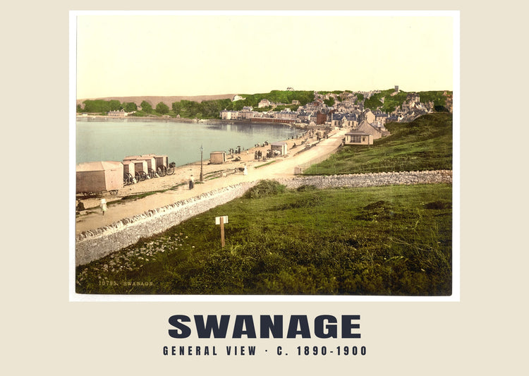 General view, Swanage, c. 1890–1900 Heritage Print