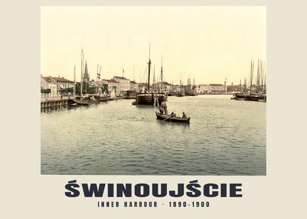 Binnenhaven, Świnoujście, 1890–1900