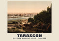 View from Beaucaire Castle, Tarascon, 1890–1900 heritage photograph