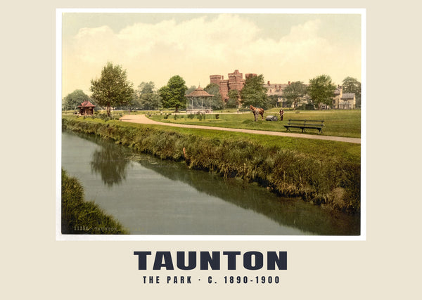 The park, Taunton, c. 1890–1900 Heritage Print