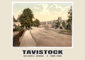 Guildhall Square, Tavistock, c. 1890–1900 heritage photograph