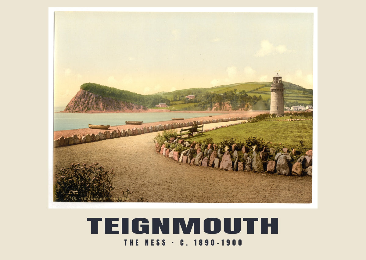 The Ness, Teignmouth, c. 1890–1900 heritage photograph