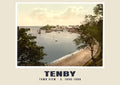Town view, Tenby, c. 1890–1900 heritage photograph