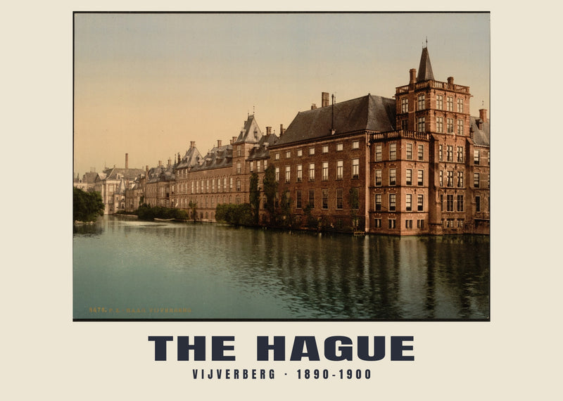 Vijverberg, Den Haag — 1890–1900 · Historischer Photochromdruck