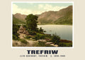 Llyn Crafnant, Trefriw, c. 1890–1900 heritage photograph