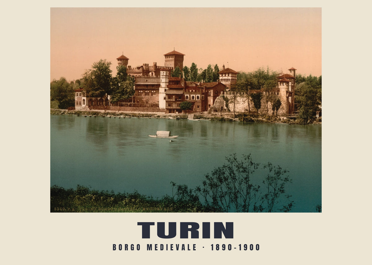 Borgo Medievale, Turijn, 1890–1900