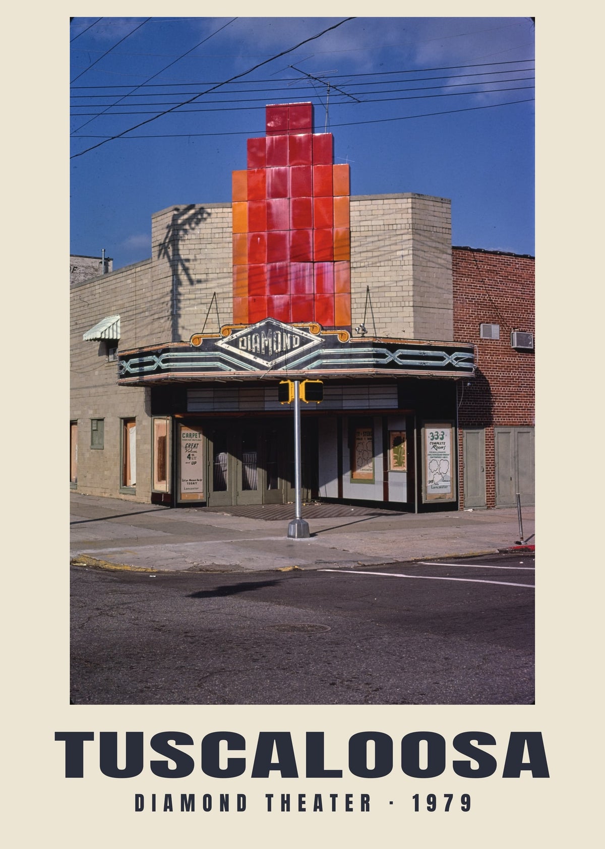 Diamond Theater, Tuscaloosa, Alabama, 1979