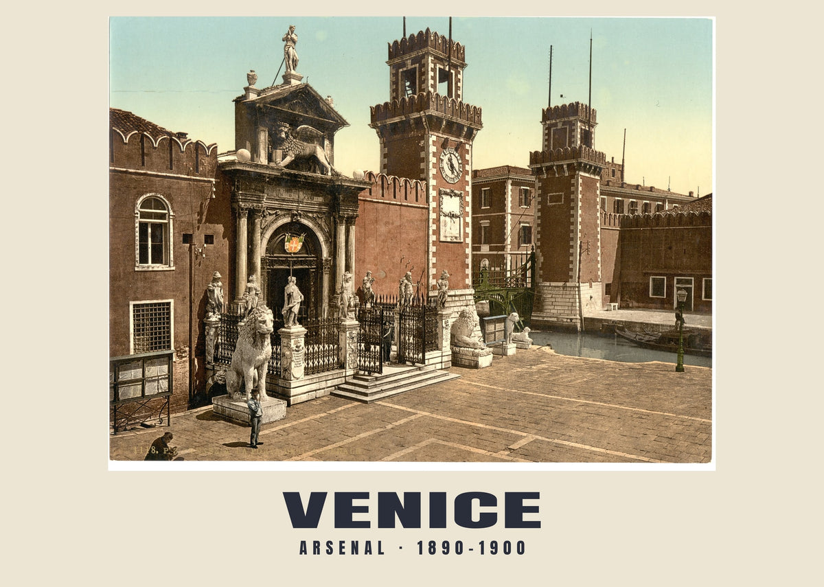 Arsenal, Venedig, 1890–1900