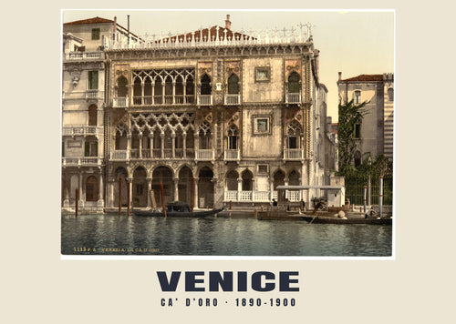 Ca’ d’Oro, Venise, 1890–1900