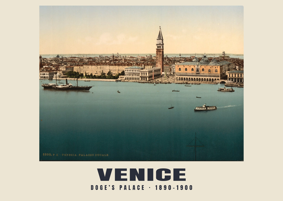 Dogenpalast, Venedig, 1890–1900