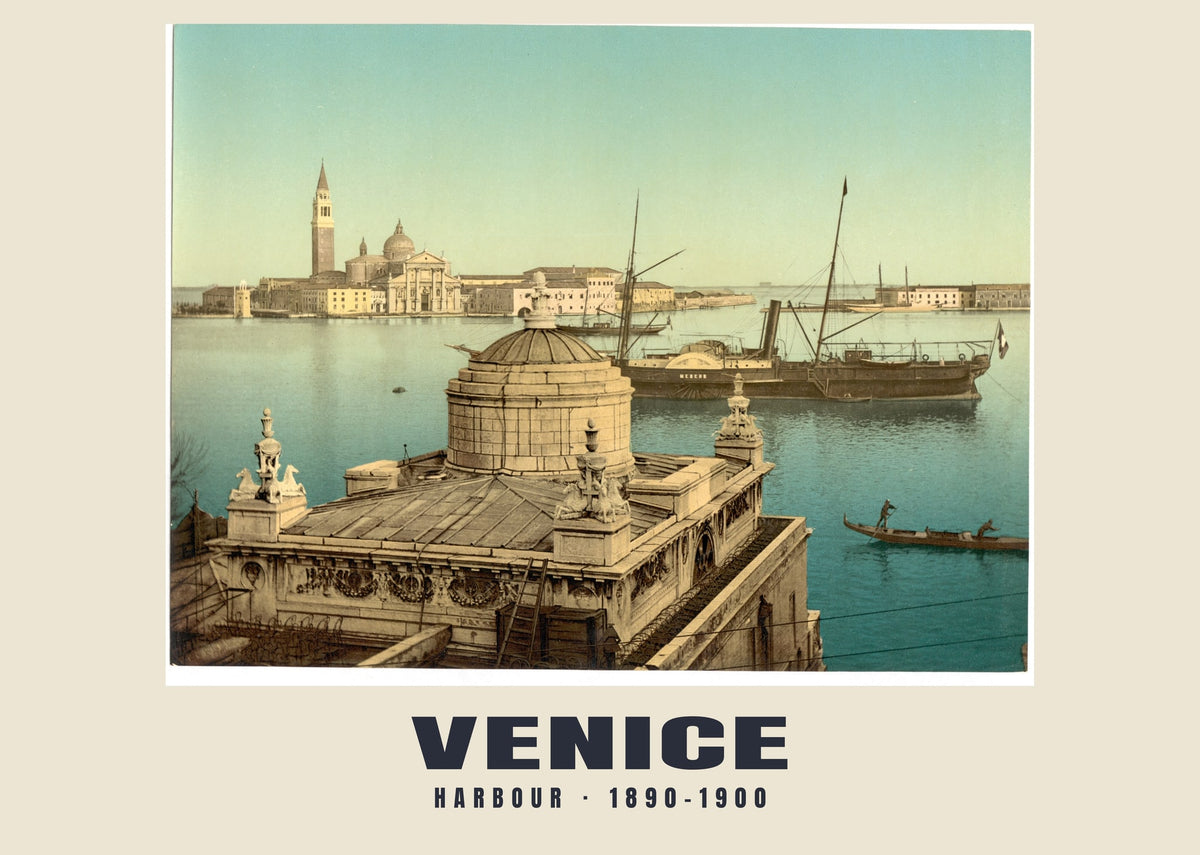 Hafen, Venedig, 1890–1900