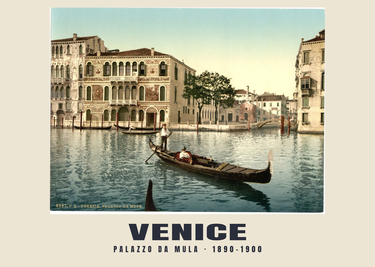 Palazzo da Mula, Venezia, 1890–1900