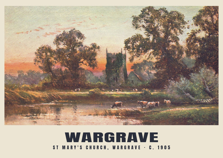 St Mary's Church, Wargrave, c. 1905 Heritage Print