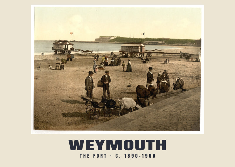 The fort, Weymouth, c. 1890–1900 Heritage Print