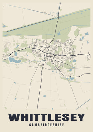 Whittlesey Street Map Poster