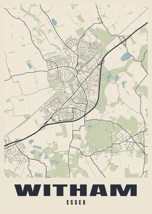 Witham Street Map Poster