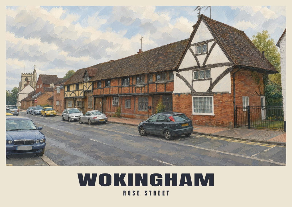 Wokingham poster, Rose Street