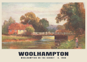 River Kennet, Woolhampton, c. 1905 Heritage Print