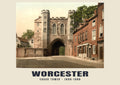 Edgar Tower, Worcester — Vintage photochrom print, 1890–1900