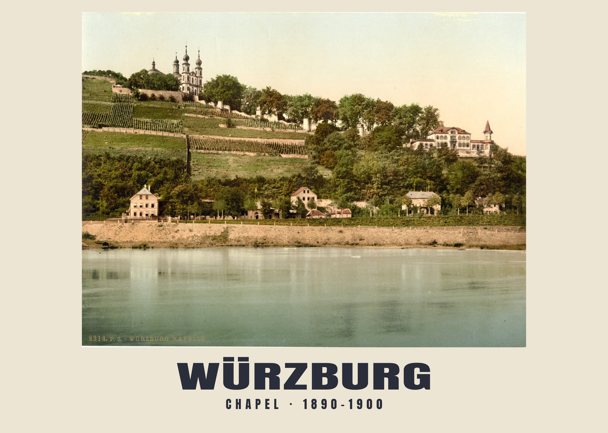 Chapel, Würzburg, 1890–1900 heritage photograph