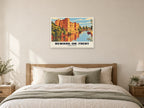 Newark Castle, Newark-on-Trent Poster at A1, as a poster, above a bed