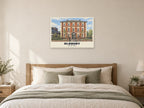The Big House, Oldbury Poster at A1, as a poster, above a bed