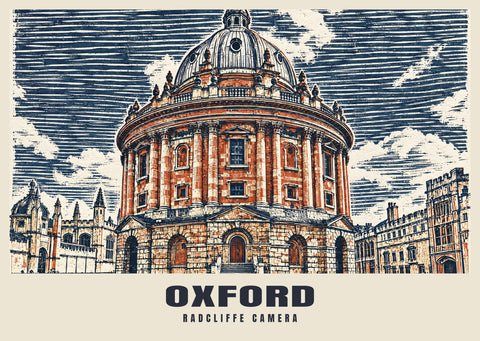 Radcliffe Camera, Oxford Poster