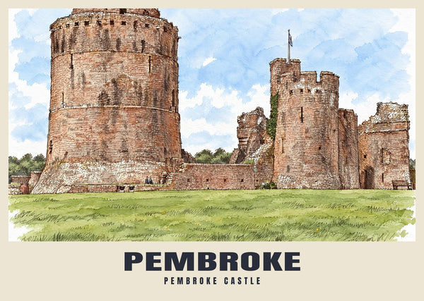 Pembroke Castle Poster